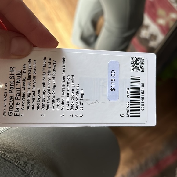 Lululemon Groove Pant - Picture 6 of 6